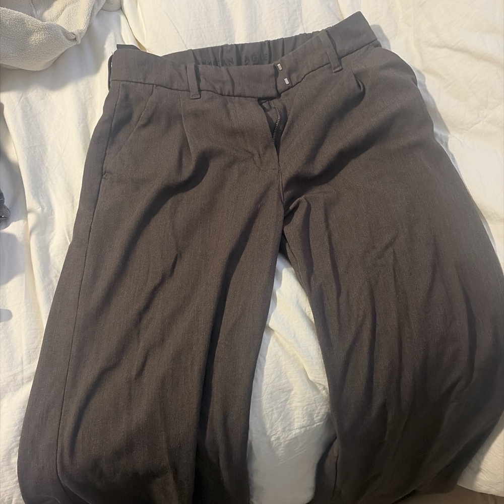 American Eagle Outfitters Dark Brown Dress Pants